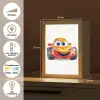 Raceauto - Oranje - Jongens - Kinderen - Auto Light Box met kabel klein -USP_NL