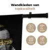 Willem van Oranje - Adriaen Thomasz - Zwart - Wit Wandkleed katoen klein -sfeer2