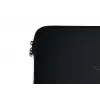 Takken - Blaadjes - Zwart laptophoes neopreen klein -detail