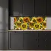 Zonnebloem - Vintage - Design keuken achterwand 2 middel 871 -sfeer1