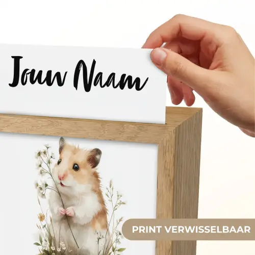 Hamster - Bloemen Light Box met kabel (Kinderlampje) klein -USP_websiteprintNL