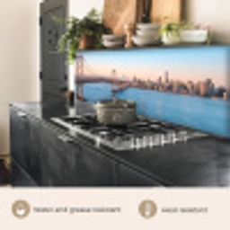 Water - Brug - Skyline - Modern keuken achterwand 2 middel -usp_EN