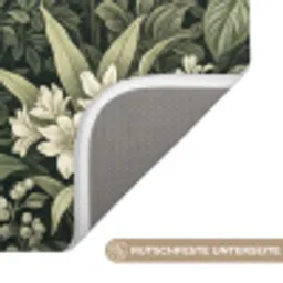 Jungle - Bladeren - Botanisch - Groen Badmat klein -USP_AntislipDE