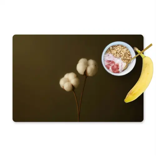 Takken - Katoen - Wit - Bollen Placemat vinyl groot -zzzproduct_Kitchenyeah-website