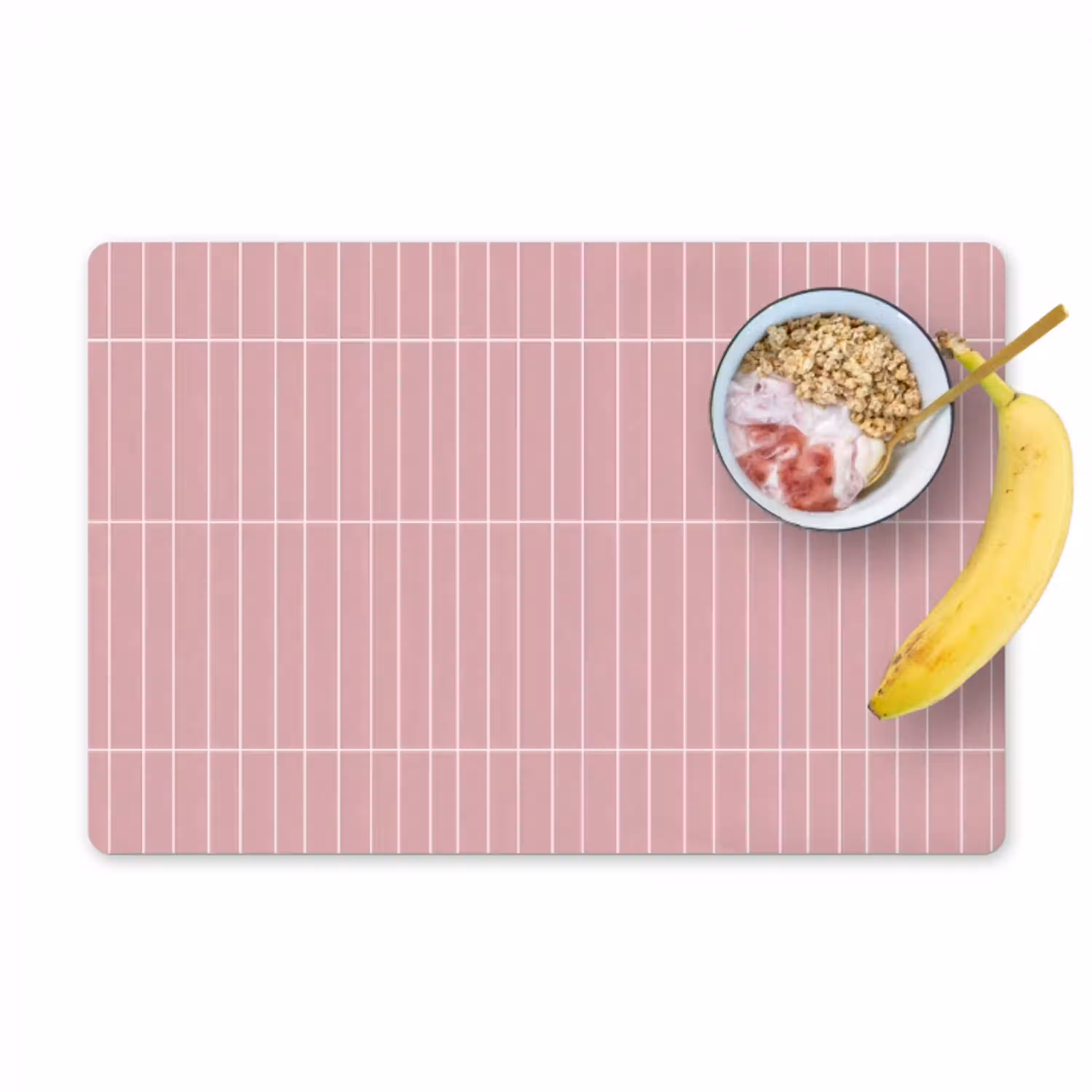 Verticaal - Wandtegel - Lichtroze Placemat vinyl groot 368 -zzzproduct_Kitchenyeah-website