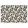Elegant - Patroon - Zwart - Beige Placemat vinyl groot 368 -zzsfeer1_Kitchenyeah-website
