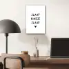 Slaap kindje slaap - Spreuken - Quotes aluminium wit klein -sfeer5