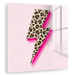Stippen - Roze - Bliksem plexiglas 5mm klein -zzzproduct_nieuw