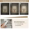 Dromerig - Beige - Paardenbloemzaadjes Light Box met kabel (Tafellamp) klein -USP_dimbaarNL
