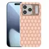 Lichtroze - Patroon - Symmetrisch Telefoonhoesje iPhone 17 Pro klein 878 -3d
