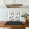 Jungle - Dieren - Grijs keuken achterwand spatscherm klein 900 -sfeer2