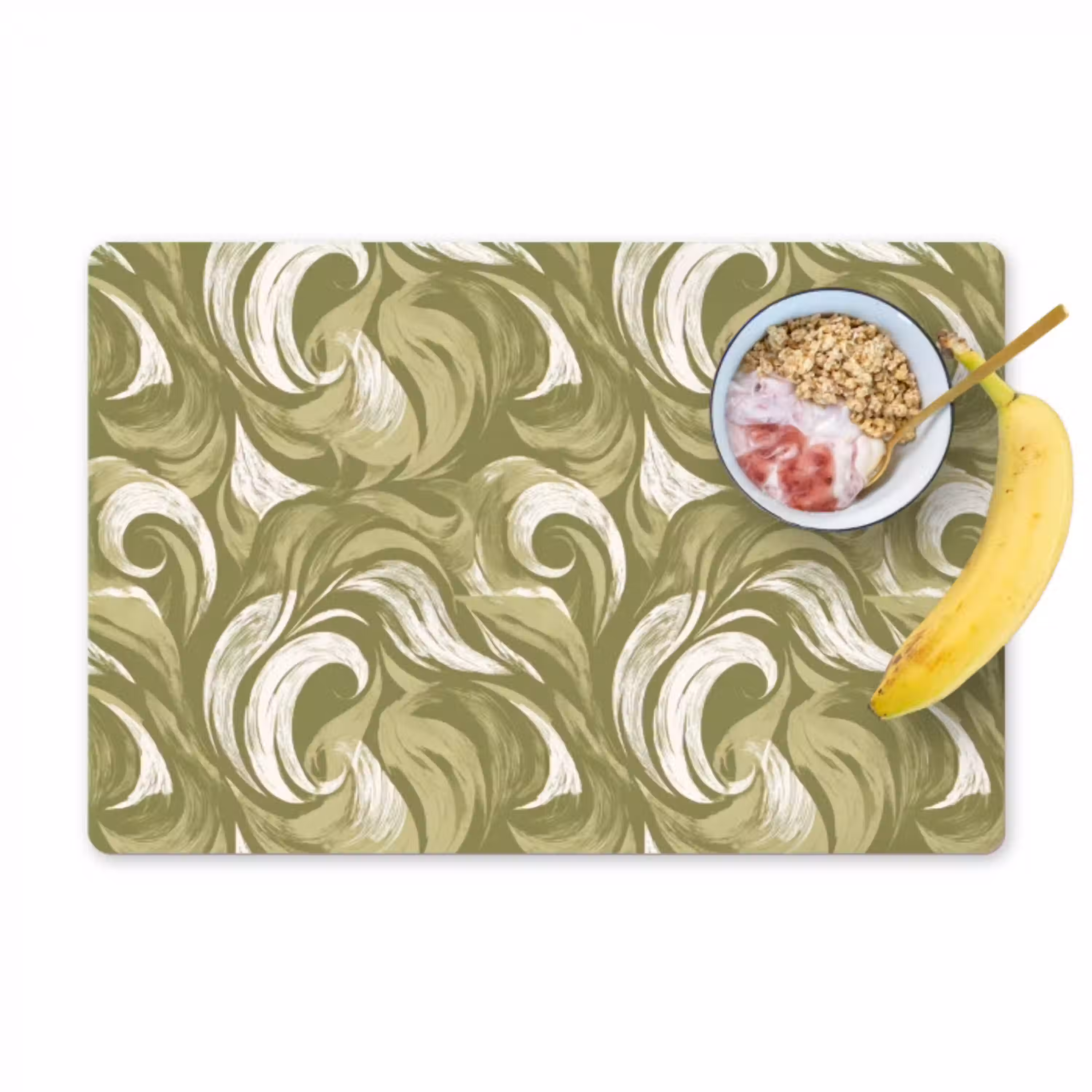 Abstract - Textuur - Groen Placemat vinyl groot 368 -zzzproduct_Kitchenyeah-website