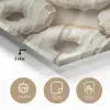 Donuts - Chocolade - Wit - Beige plexiglas 5mm klein -sfeer2