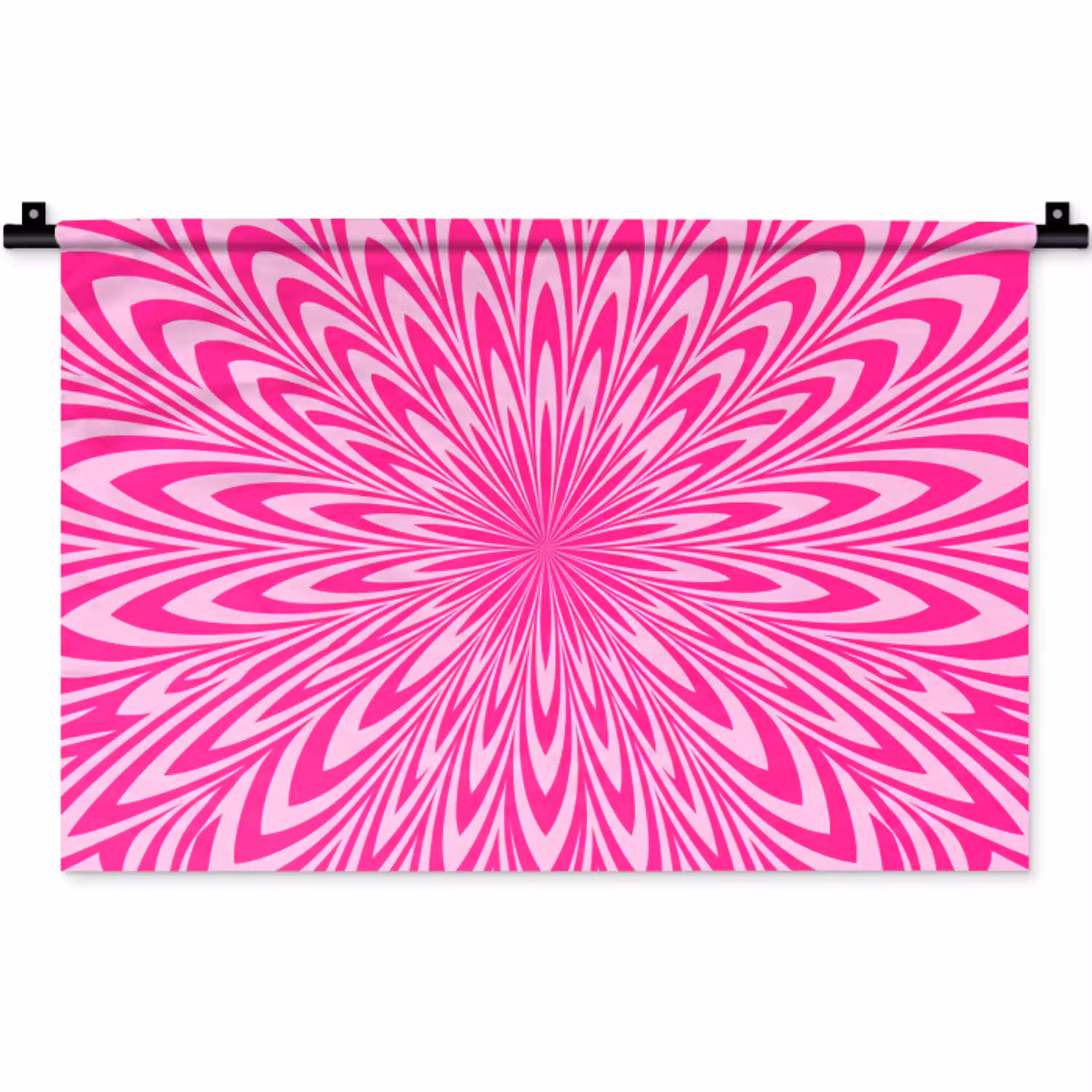 Patroon - Optisch - Roze Wandkleed katoen klein -zz3d