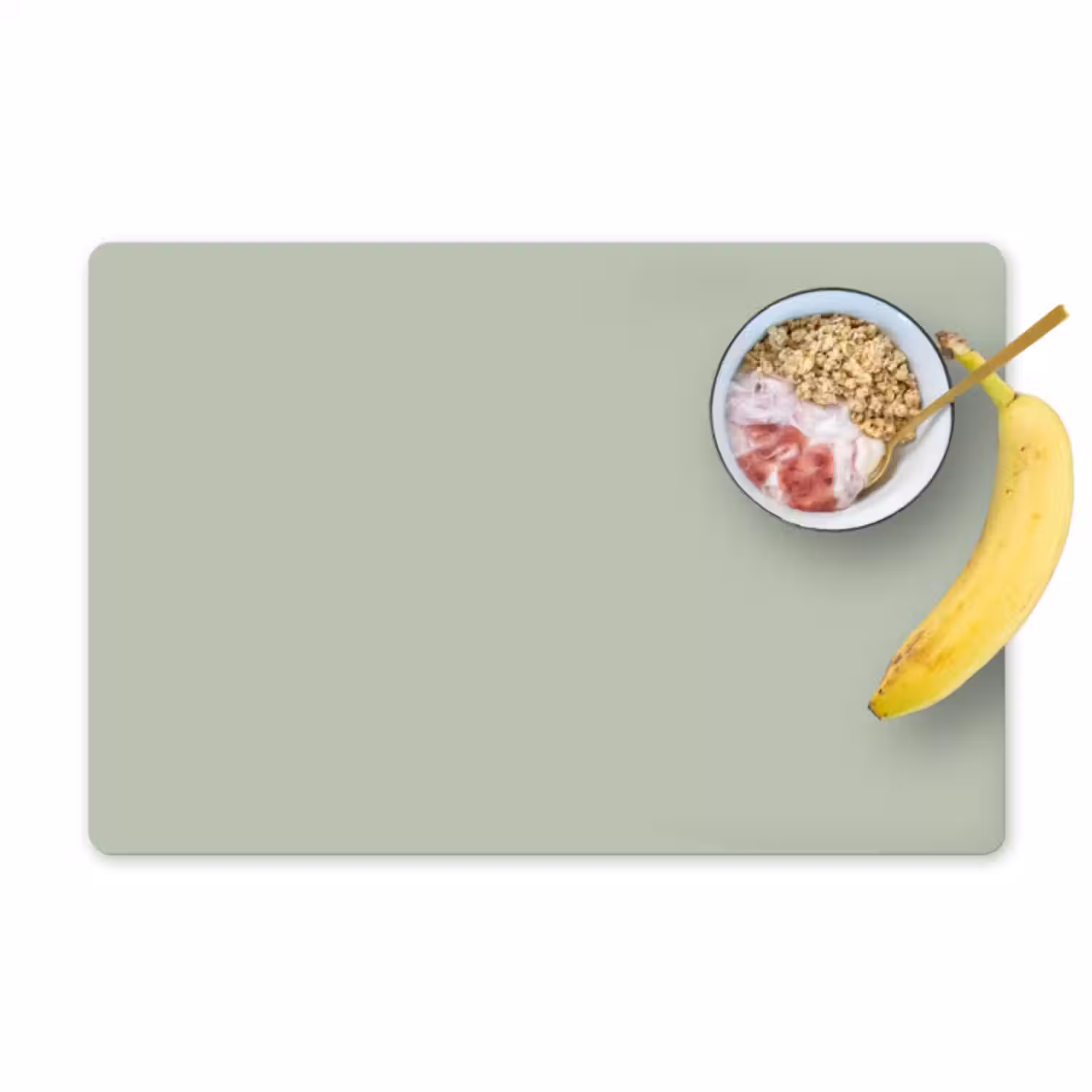 Placemat - 6 stuks - Mintgroen - Effen kleur