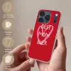 Moeder - Quote - Hartje - Rood Telefoonhoesje iPhone 17 Pro klein -sfeer3_NL