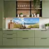 Duin - Gras - Zee - Strand keuken achterwand 2 middel -sfeer3
