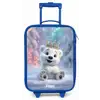 IJsbeer - Kroon - Winter Kinderkoffer - Blauw klein -zz3dotto