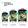 Voetbal on fire NBS - Handbagage koffer - Kinderen Unisex middel zzzzzzVergelijking_3EN
