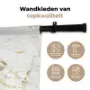 Wit - Marmer - Luxe - Goud Wandkleed katoen klein 269 -sfeer2