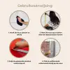 Geometrisch - Patroon - Rood keuken achterwand 2 middel 871 -gebruiksaanwijzing_NL