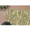 Abstract - Marmer - Groen muismat rubber klein 262 -closeup