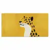 Cheetah - Illustratie - Geel Muismat XXL klein -3d_leeg