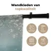Bloesems - Minimalistisch - Wateroppervlak - Boot Wandkleed katoen klein -sfeer2