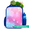 Sterren - Roze - Blauw Kinderrugzak - Blauw middel -inhoud_NL