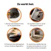 Bloemen - Vlinder - Design - Kunst - Abstract - Schilderij - Oude meesters Inductie beschermer vinyl 3mm klein -zzzzzzz-td-werking