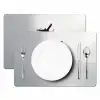 Catch flights not feelings - Vliegtuig - Roze Placemat vinyl groot -zzsfeer2_Kitchenyeah-website