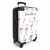 Flamingo feestje NBS - Handbagage koffer - Kinderen Unisex middel -productfoto_3d