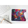 Abstract - Explosie - Neonkleuren muismat rubber klein -witbureau