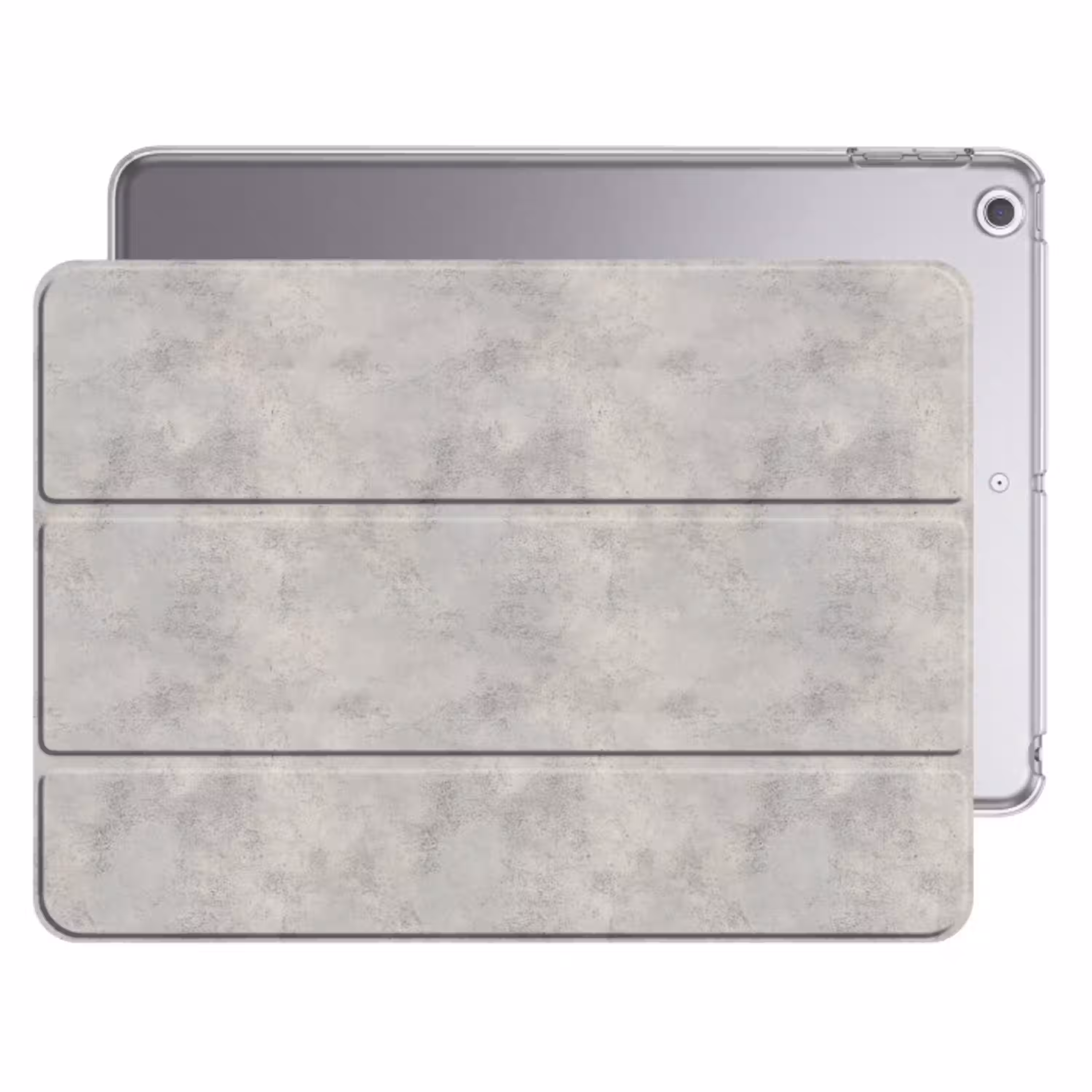 Grijs - Beton - Industrieel Apple iPad 2017 middel 1172 -threedimensional_3d_global