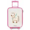 Bohemian paard in beige tinten Kinderkoffer - Roze klein -zz3dotto