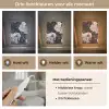 Vintage - Rozen - Romantisch - Bloemen Light Box met kabel (Tafellamp) klein -USP_lichtkleurNL