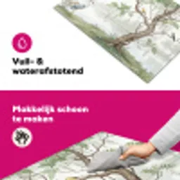 Reiger - Landschap - Groen Inductie beschermer vinyl 3mm klein -wsfeer6_website