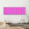 Stippen - Mint - Neon - Fuchsia canvas 2cm klein 828 -sfeer6