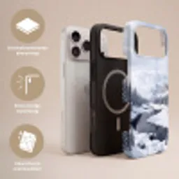 Sneeuwlandschap - Bergen - Rivier - Winter Toughcase MagSafe Apple iPhone 17 Pro Max klein -USP_Lagen_NL