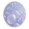 Pastel - Bubbels - Dromerig Akoestische PET Vilt - Rond klein -3d