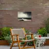 Zee - Rotsen - Storm Tuinposter op houten frame 2 cm dik klein -sfeer3