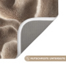 Waaiervorm - Beige - Vezel textuur Badmat klein 997 -USP_AntislipDE