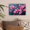 Bloem - Bloesems - Roze - Abstract canvas 2cm klein -sfeer1