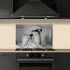 Lakens - Armen - Wijn - Glas keuken achterwand spatscherm klein -sfeer1