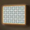 Dessin - Tegel - Blauw Light Box met batterij (Wandlamp) middel 907 -z3d_website