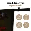 Vaas met bloemen - Schilderij van Rachel Ruysch Wandkleed katoen klein -sfeer2