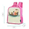 Otter - Strandbal - Water Kinderrugzak - Roze middel -productfoto_formaten