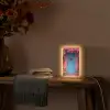 Bloemen - Deur - Roze Light Box met kabel (Tafellamp) klein -sfeer4