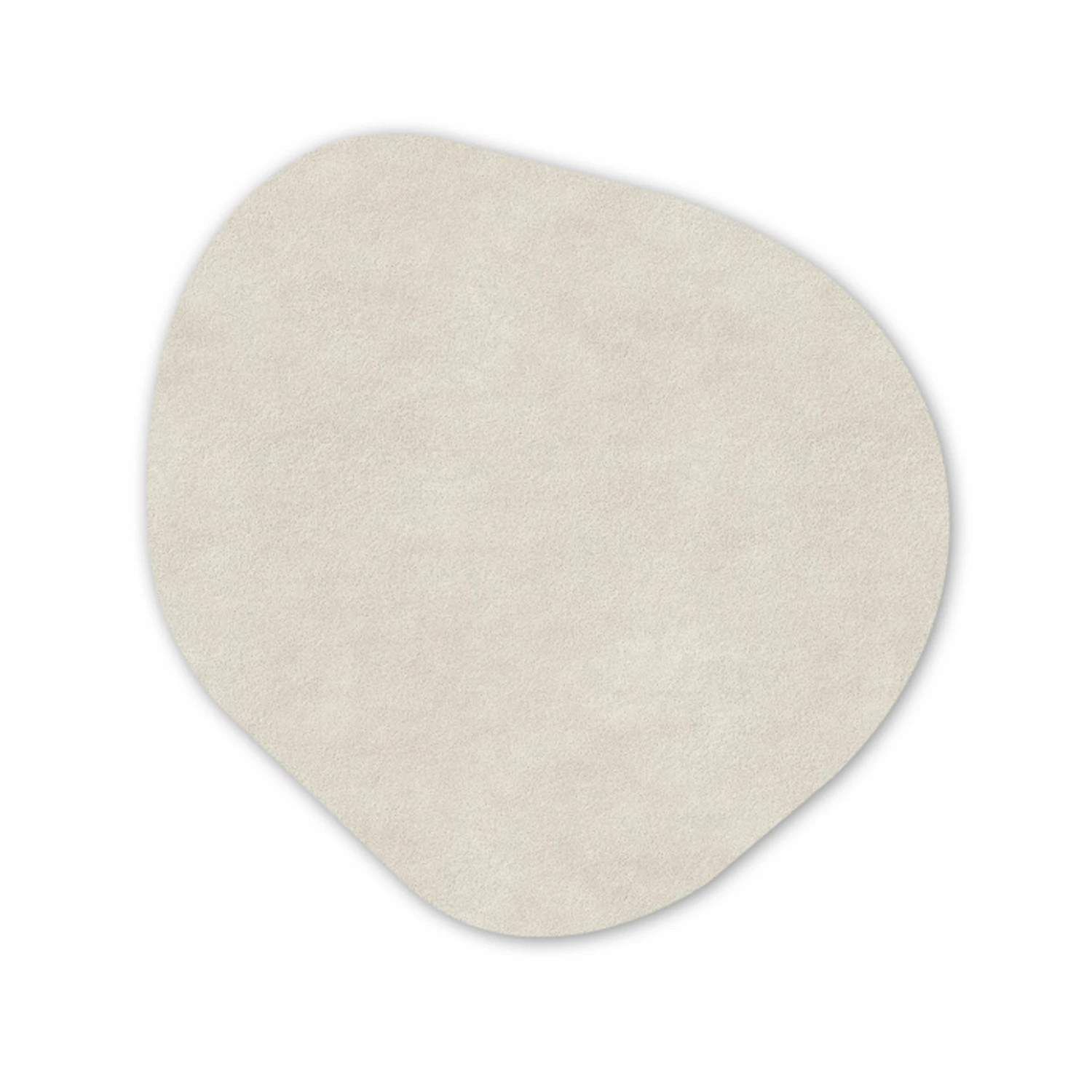 Zandkleurig - Modern - Egaal Wandcirkel Organisch Forex 3mm klein 629 -3d