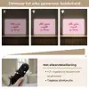 Tekst - Roze - Love - Hart Light Box met batterij (Wandlamp) middel -USP_dimbaarNL